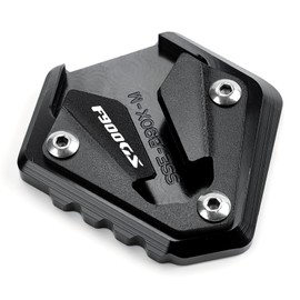 ZEXDDI Compatible With F900GS ADVENTURE F 900 GS ADVENTURE F 900GS ADV 2024 2025 CNC Motorcycle Kickstand Pad Side Stand Extension Support Plate Pad (Fit For F900GS)