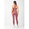 Carlheim Women's Serenita Active Collection X-Back Sports Bra, cranberry