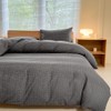 NSNLGSGC Single Duvet Cover Set, Plaid Duvet Cover Single Bed