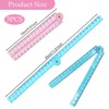 3 Pcs Folding Ruler, Ruler 30cm Folding, Folding Ruler 30cm,