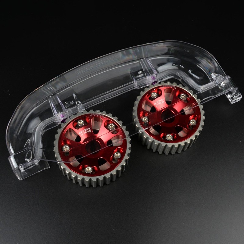 Clear Cam Gear Timing Belt Cover Replacement For Mitsubishi Eclipse