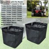 deawater 2pcs GT4000 110-6674 Grass Bag for Toro Zero Turn