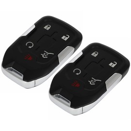 2 Pack 5 buttons Remote Control Car Key Fob 2020 Fit for GMC Acadia 2.0L,2017-2020 Fit for GMC Acadia 2.5L HYQ1AA,13584502,2AOKM-G1AA