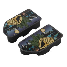 Bed Rail Stake Pocket Covers for GMC Chevy Silverado/GMC Sierra 1500(2019-2024), GMC Sierra 3500HD(2020-2024)/2500, Ational Flag Truck Rear Holes Caps Bed Rail Holes Plugs Covers (2PCS)