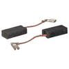 vhbw 2 x Carbon Brush, Motor Carbon Abrasive Carbon, 7
