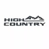 2Pcs High Country Emblems Side Door Letter Logo Car Badge