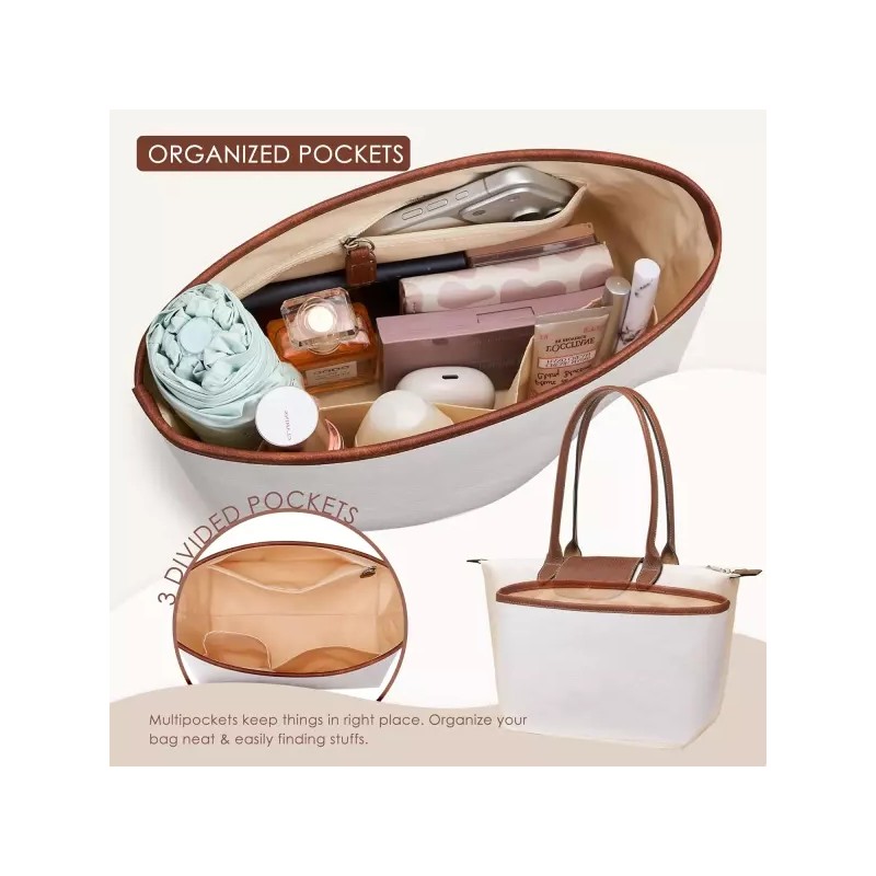 Longchamp 롱샹 르 플리지 S 엑스트라용 칼리디 오거나이저 가방 삽입
