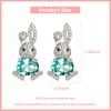 Easter Earrings for Women Bunny Earrings Rabbit Stud Earring Peeps
