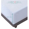 Defend Mattress Protector for Single Bed, Waterproof, Breathable, Mite-Proof and