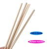 DOITEM 42 Pieces Square Natural Wood Hardwood Sticks for Crafts