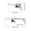 QWORK 7402 Universal Outside Thread Chaser, Heavy Duty Thread Repair