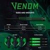 Mission Darts | Venom Darts | Black & Green |