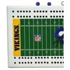 Rico Minnesota Football Vikings 2-Track Wooden Field Cribbage Board