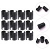 TEHAUX 30 Pairs Wire Shelf Lock Clips Replacement Clamp Fixings