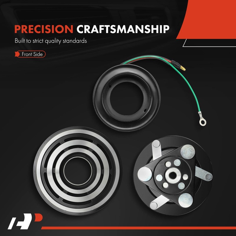 A-Premium Air Conditioner AC Compressor Clutch Kit Compatible with Honda