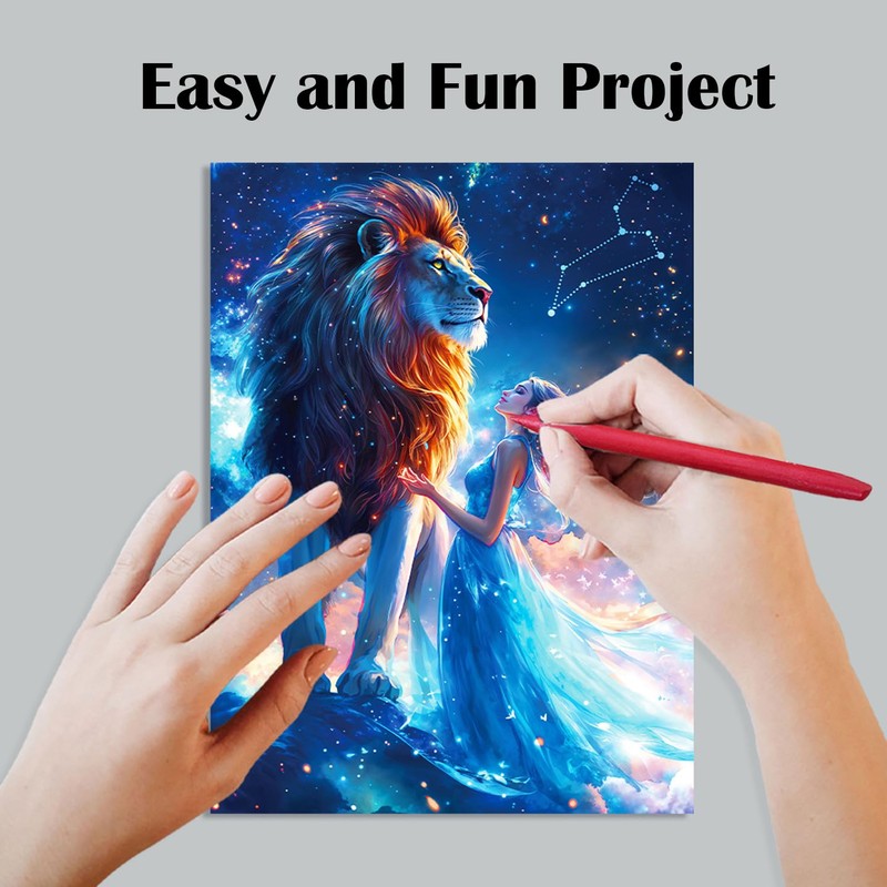 Georgie Porgy Scratch Picture Set DIY Craft Sets for Children