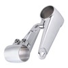 Chrome Motorcycle Headlight Side Mounting Front Fork Bracket for 35mm‑41mm