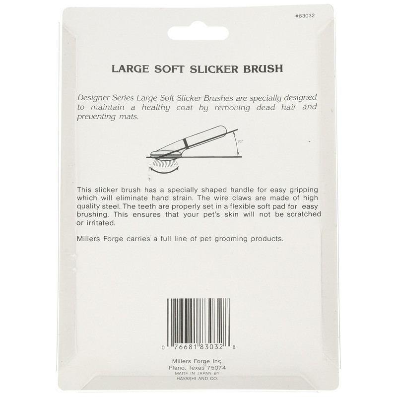 Millers Forge Designer Series Soft Slicker Brush