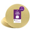 Culpitt Culpitt 6" Double Thickness Cake Card, Pale Gold Boards,