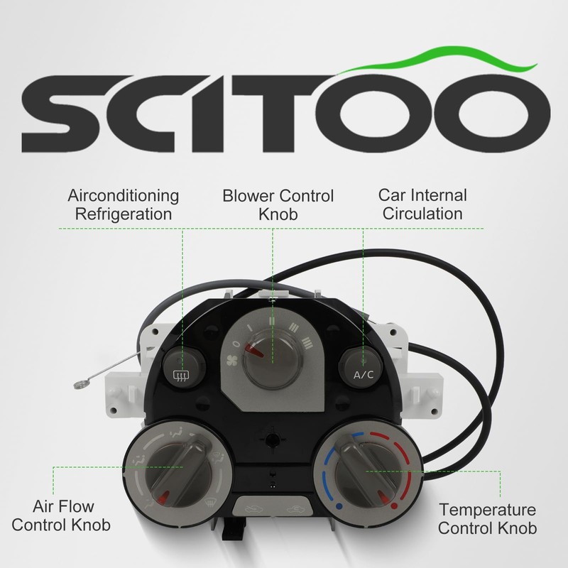 SCITOO Climate Control Module AC Heater Control Panel 2012-2013 for