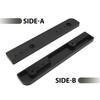UOIENRT 2Pcs Adjustable 1"-3" Relocator Kit Mount Extend Plate Trunk