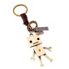 White Fang AZ104 Keychain, Stylish, Key Ring, Tin, Robot, Robot,