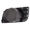 TRQ Front Right Fog Light Hole Cover Black Passenger Side