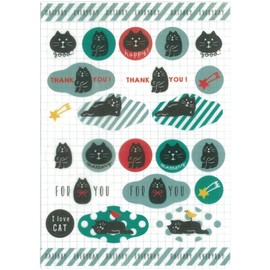 Decole Concombre Masking Sticker CAT