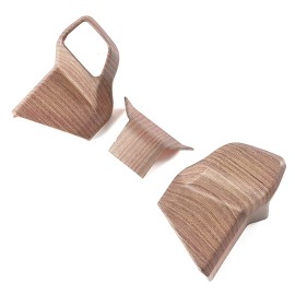 carpart2021 Grain Center Console Gear Shift Knob Trim Cover For Toyota Tundra 22-24 US