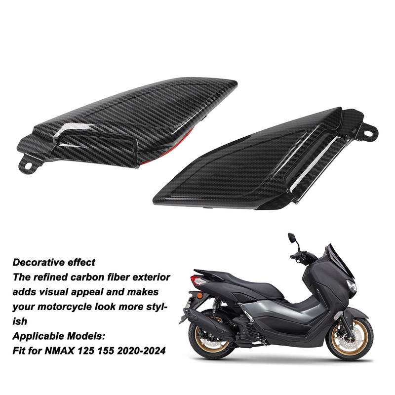 Motorcycle Carbon Fiber Seat Side Cover Left and Right Seat