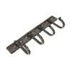 Infinity Decor Heavy Duty Iron Dotted Coat Hooks Pewter –