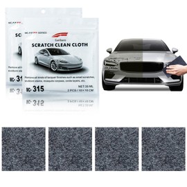 Miioto Car Scratch Remover Cloth, 4 Stück Nanosparkle Tuch, Nano Sparkle Tuch Auto Kratzer Original, Nanosparkle Tuch Original, Nano Sparkle Cloth, für Reparatur Von Leichten Kratzfarben