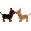 Pacific Trading Kissing Chihuahuas Pucker Up Pups, Salt and Pepper