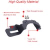 XJMOTO 4 inch LED Fog Light Front Bumper Mounting Brackets