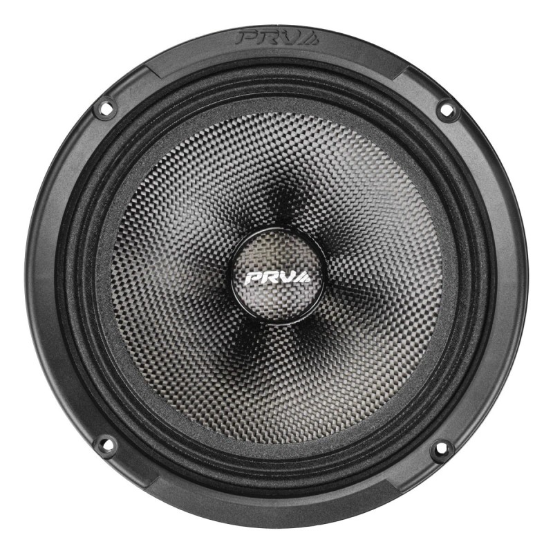 PRV 8" Midrange Water Resistant Speaker 8MR450CF-4 Carbon Fiber 450W