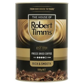 The House of Robert Timms Rich and Smooth Freeze Dried Coffee 500 g