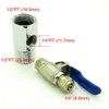 5 PCS RO Feed Water Adapter 1/2" to 1/4" Ball