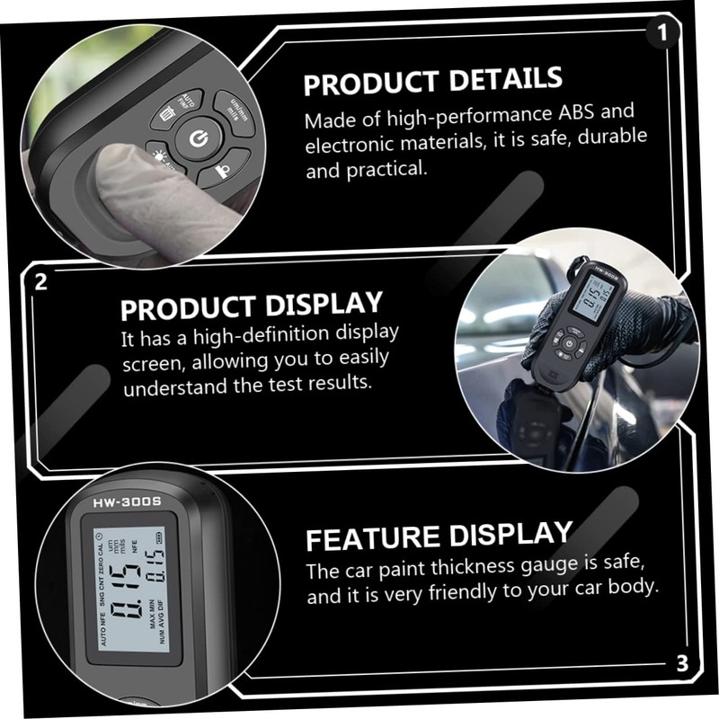 CIYODO Coating Thickness Gauge Car Paint Tester High Precision Easy