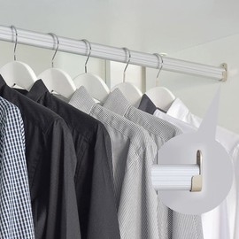 10 x 15mm Nickel Plated Silver Oval Closet Rail Sockets with 20 Screws