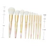 CAXUSD Marble Makeup Brush Pcs Set for Foundation Blush Eye