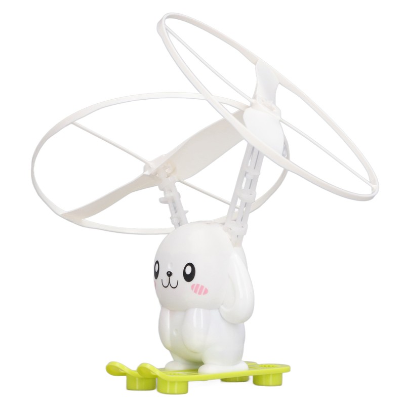 Bubble Blowing Helicopter Toy USB Rechargeable Automatic Induction Bubble Flying