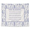 EGBTL Floral Christian Tapestry, Christian Wall Tapestry for Prayer Room,
