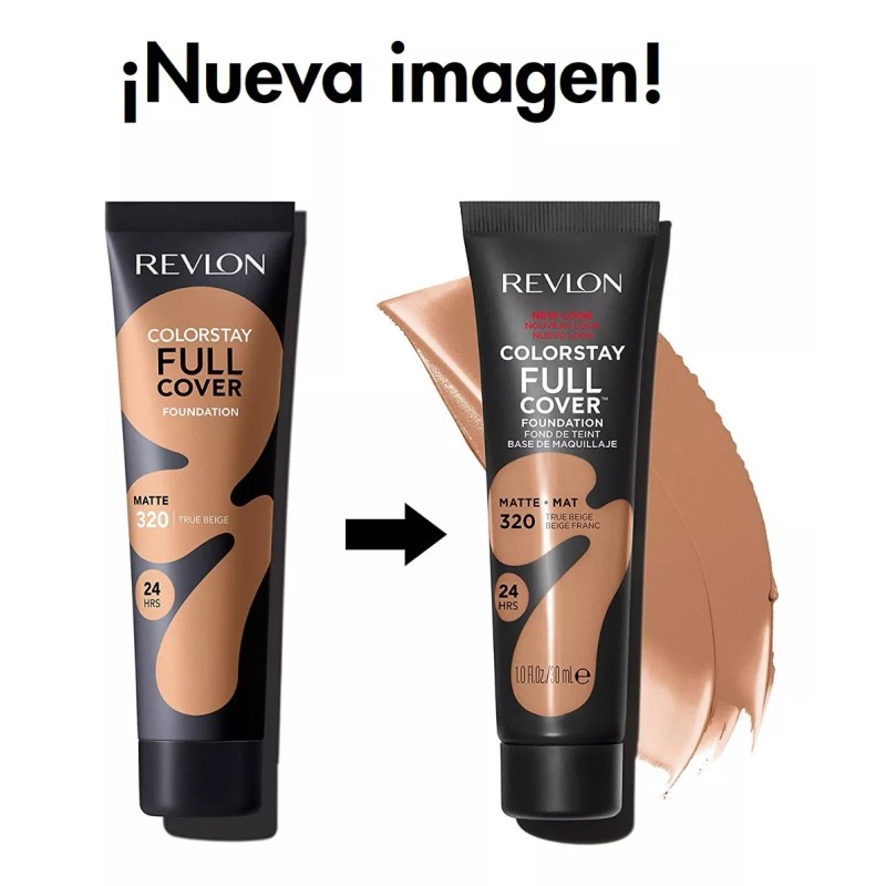 Revlon Maquillaje Colorstay Full Cover Foundation Sand Beige