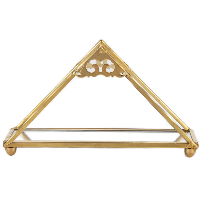 Mirror Jewelry Tray Glass Perfume Storage Tray Jewelry Plate Golden