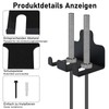 aleawol Vertical Barbell Bar Wall Hook, Barbell Stand Wall Mount