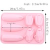 EPYHREHM 7 Cavity Corn Silicone Chocolate Molds For Chocolate Candy