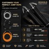 Weighted Jump Rope for Men Women -Interchangeable 1/5lb 1/4lb 1/2lb