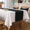 LivinEase Table Runner 42 x 240 cm - Black Cotton