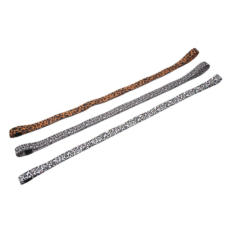 Unisex Leopard Print Pull Up Assistance Bands Long Resistance Bands