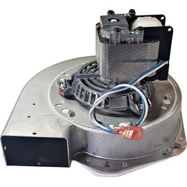 Breckwell A-E-027 Combustion Blower Exhaust Fan Motor Upgrade Fits Models P23, P22, P24, P24I, P4000, P2000I, P2700, P2000, P23I, SP1000, P1000, SP22, SP23 Pellet Stoves, US Stove 5040 With Housing
